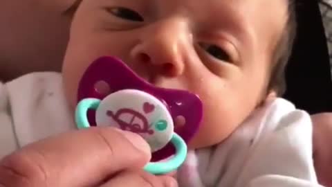 Little boy doing a strange move