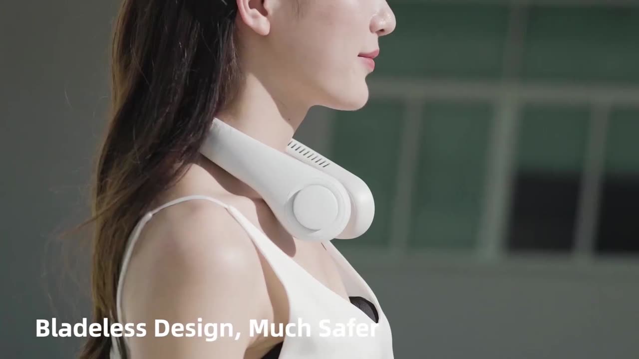 Neck fan handfree buy now https://amzn.to/3pZ8MEJ