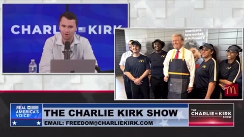 How epic is this! Merry Christmas Charlie Kirk!