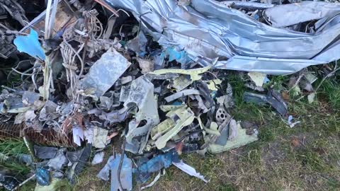 Unexpected find in Buzova: exploring the wreck of the russian bomber.