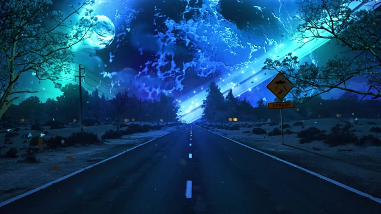 Night road