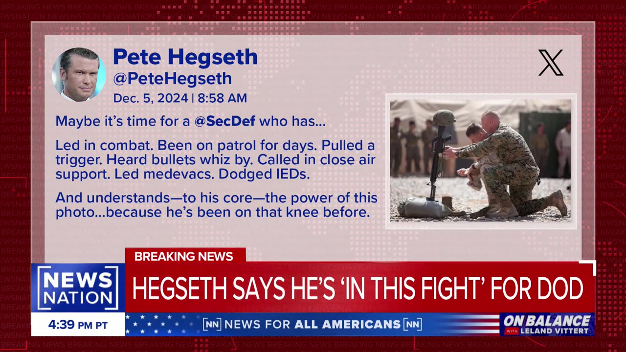 Will Pete Hegseth actually get confirmed to secretary of defense role? | On Balance