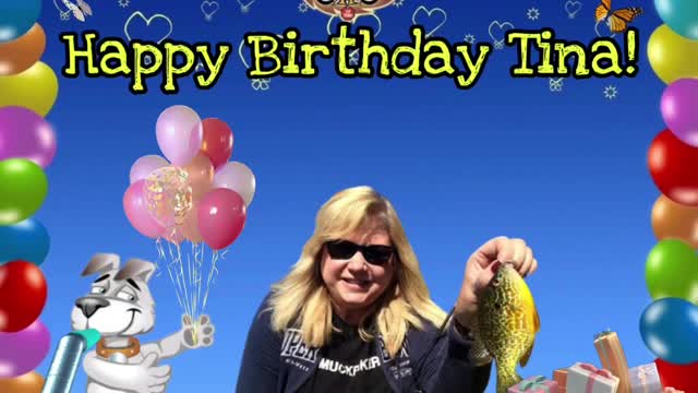 Happy Birthday to you Tina