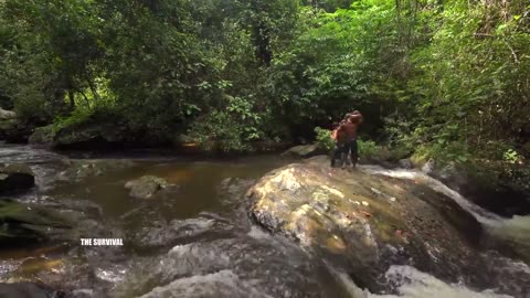 2 Men Dig Secret Underground Bed Fireplace And Millionaire Swimming pools (NO TOOLS)