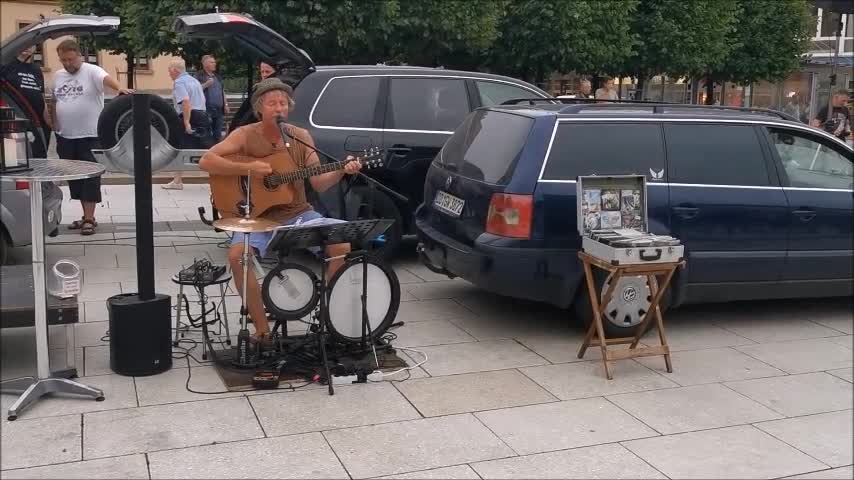 MICHAEL PRITZKE - Hirngewasсhen - 73. MAHNWACHE - BAUTZEN, Kornmarkt, 27 06 2022