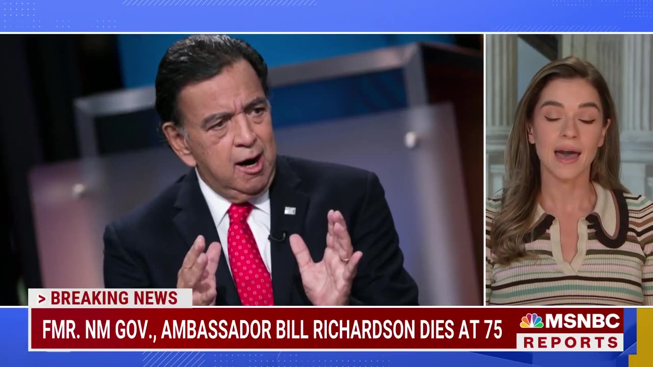 Former New Mexico Governor, U.N. Ambassador Bill Richardson dies at age 75