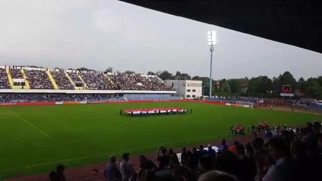 Uoči početka okršaja Dinama i Hajduka