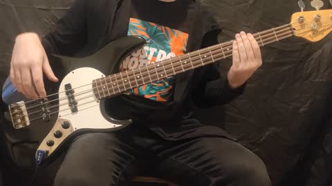 Stone Sour - Through Glass Bass Cover (Tabs)