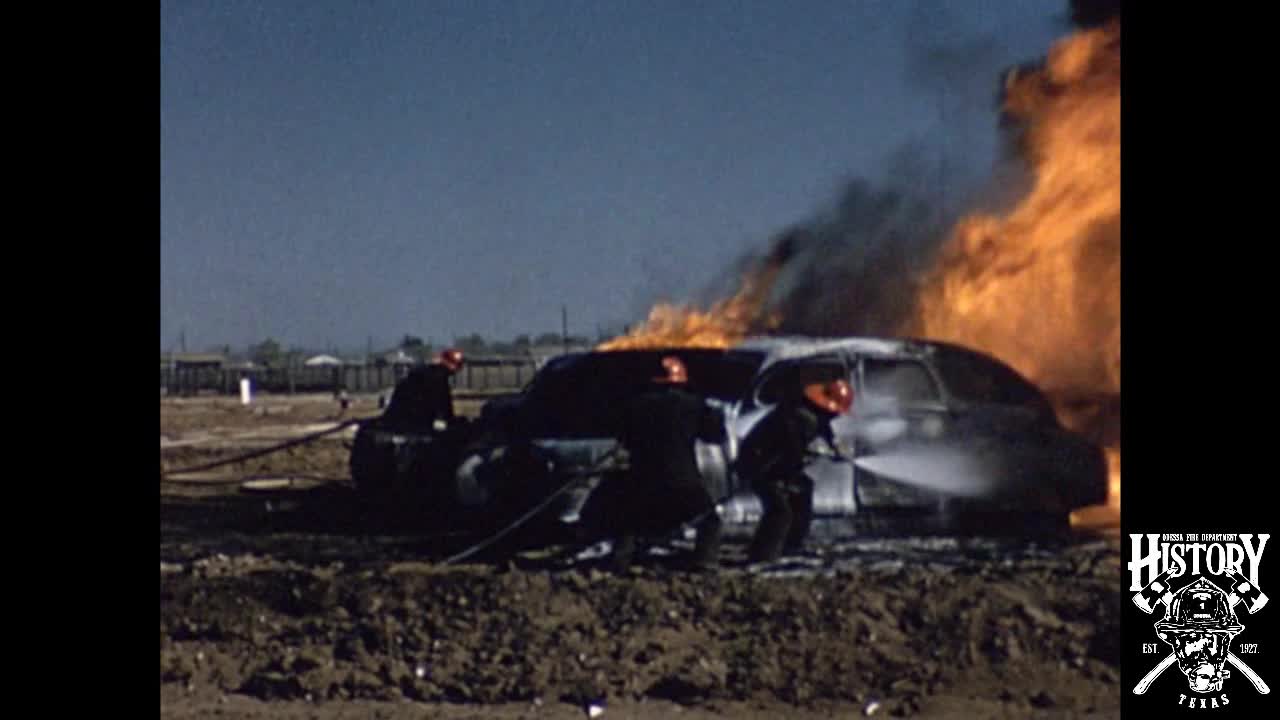 Oil Field Fire Research Center 1957