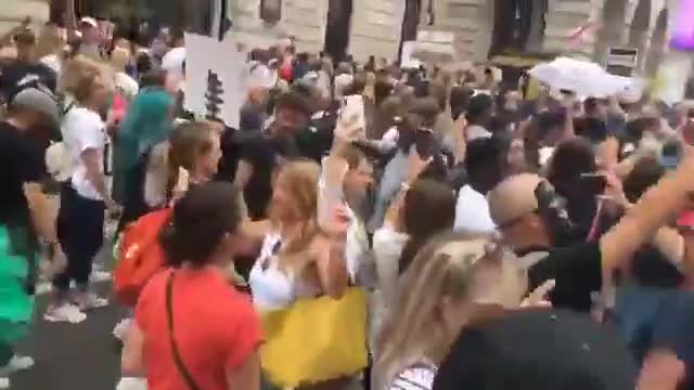 Protest in UK - People have the power