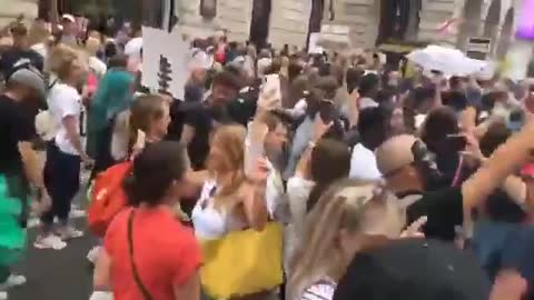 Protest in UK - People have the power