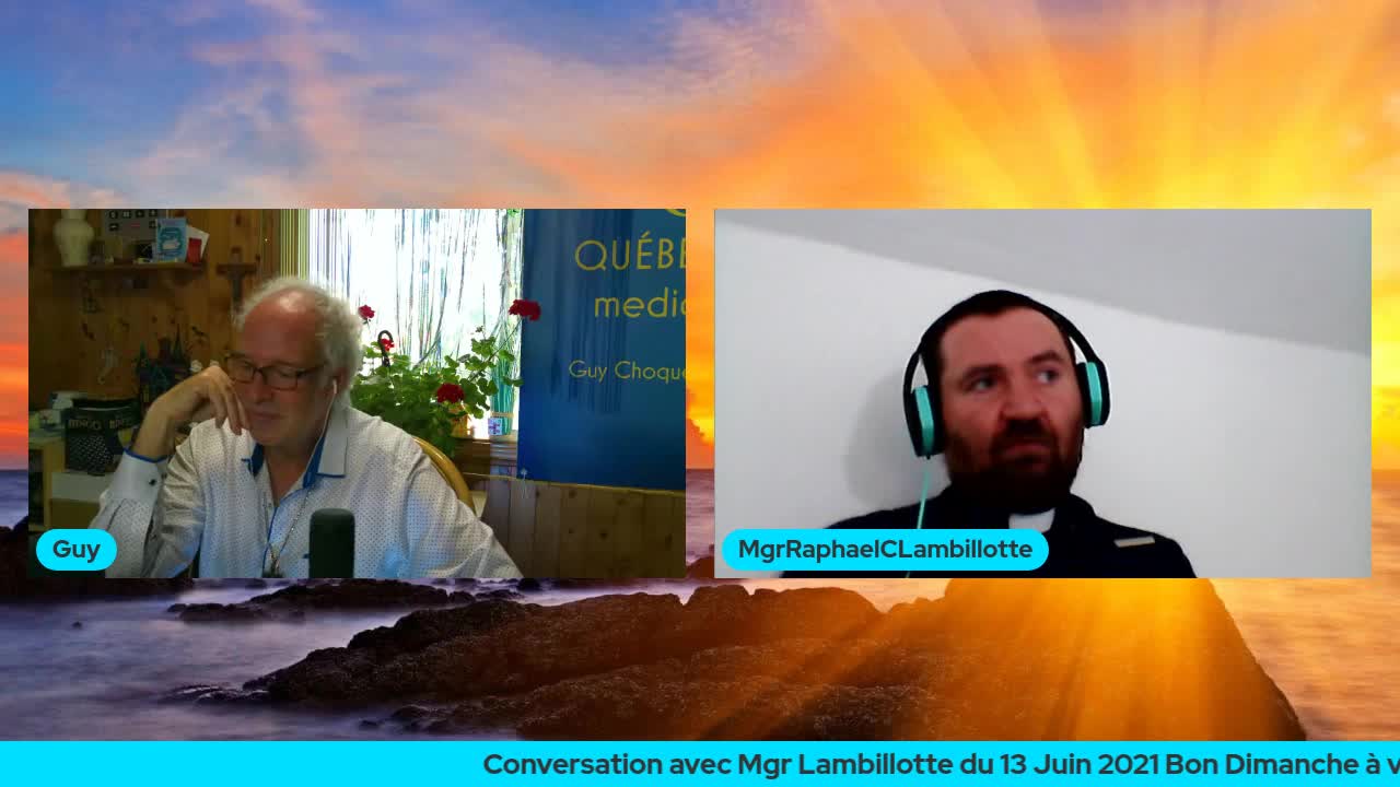 Conversation avec Mgr Lambillotte - 13 Juin 2021