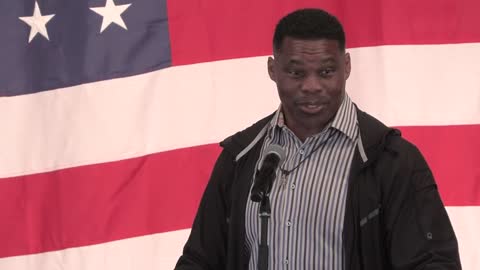 Herschel Walker at the ETC Pavilion in Ellijay,