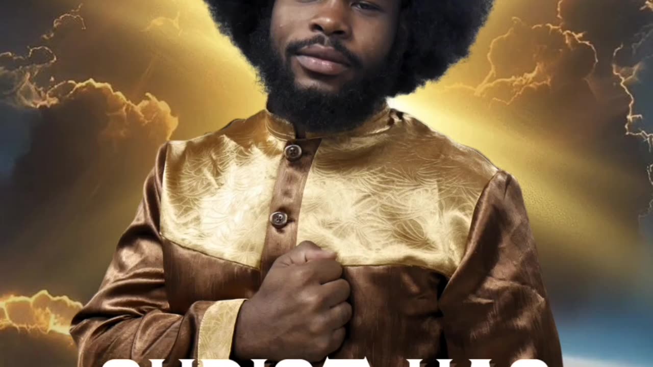 Christ Looks Just Like This Brother. Dark Skin With Afro Wooly Hair🔥
