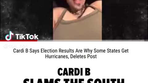 Cardi B Slams 'The South' Over Election Results!