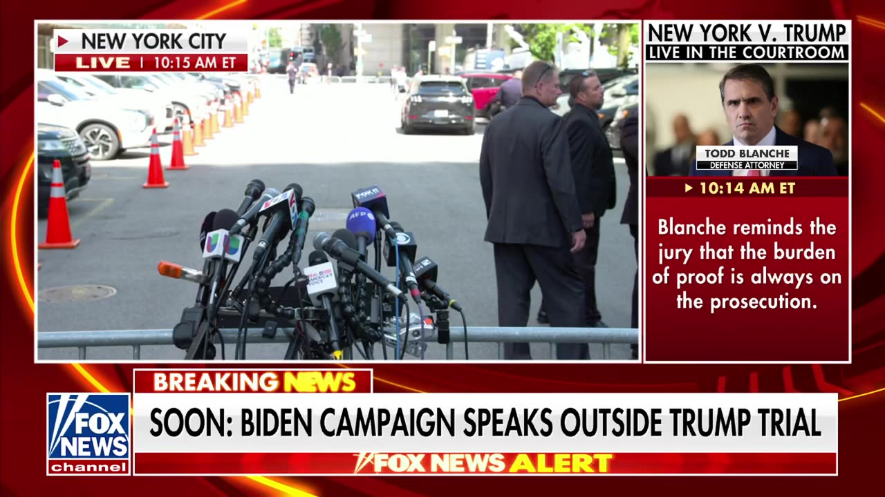 Biden campaign appearing at Trump trial is a mistake Karl Rove