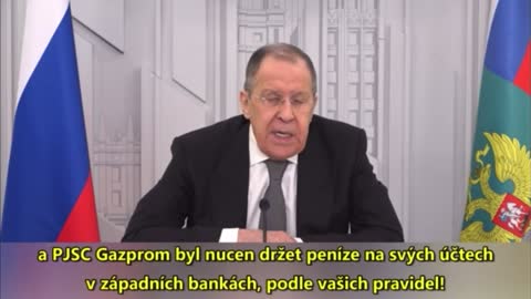 Lavrov o dodávce plynu