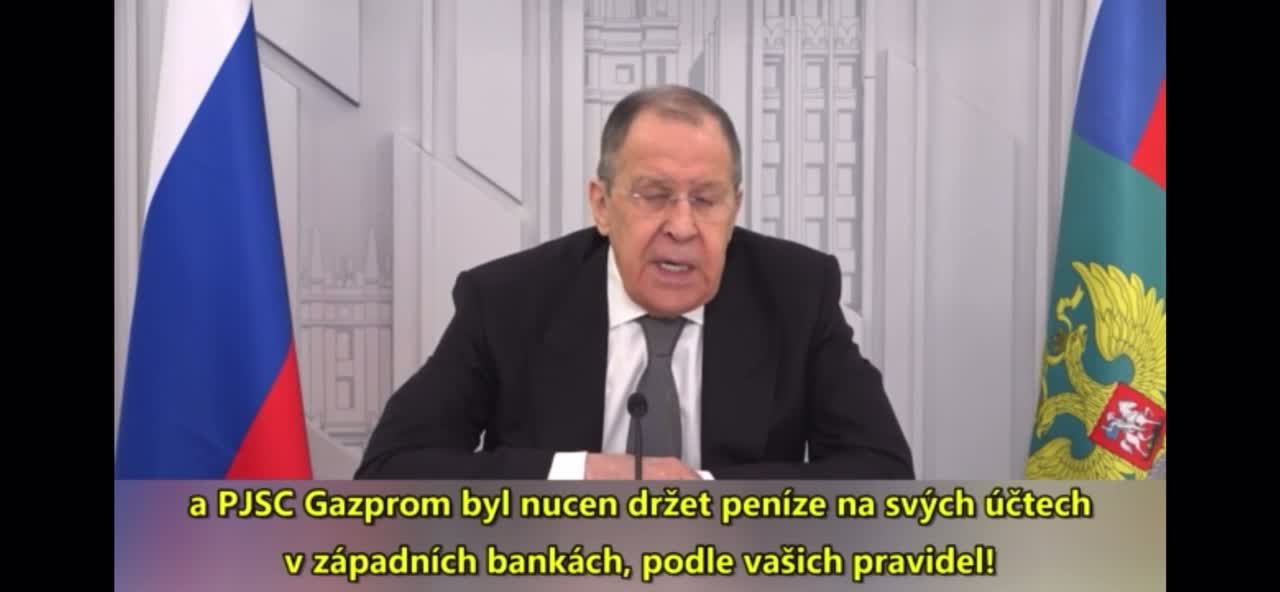 Lavrov o dodávce plynu