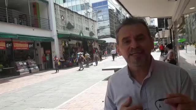 Así luce el Paseo del Comercio en el Centro de Bucaramanga