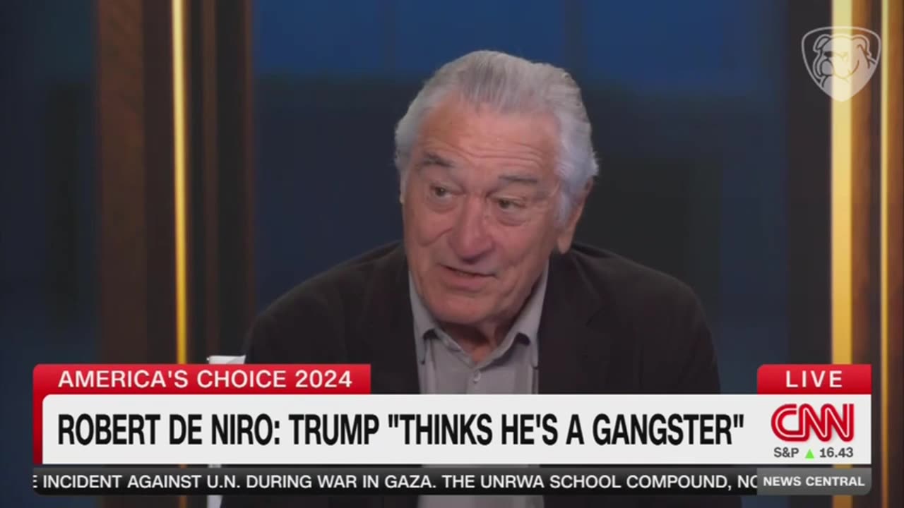 "CNNs Wallace Thinks De Niro Has Credibility To Label Trump a Gangster"....