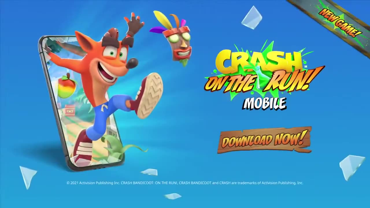 crash bandicoot: on the run official trailer