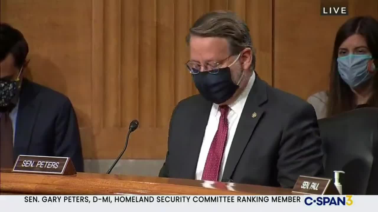 Gary Peters Opening Statement During Senate Hearing on Election Security and Administration