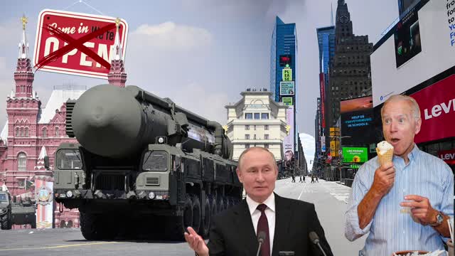 Ghost Town NYC – War in Ukraine Continues as Putin Readies U.S. Nuclear Threat