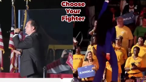 Trump Rally vs Kamala Musical Performance