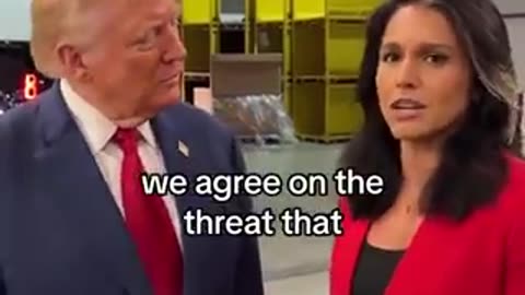 Donald Trump has shared a fresh video on TikTok featuring Tulsi Gabbard.