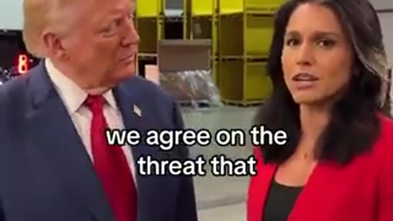 Donald Trump has shared a fresh video on TikTok featuring Tulsi Gabbard.