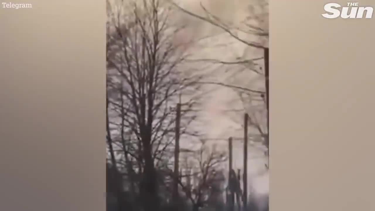 Dramatic moment Ukrainian troops shoot down Russian helicopter using British ‘Starstreak’ missiles