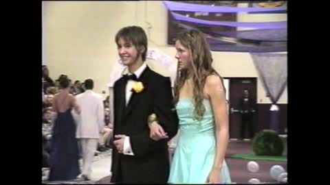 2000-01 WPHS Vids 081 Prom 047 Grand March Couple 20 by Glenn Strader