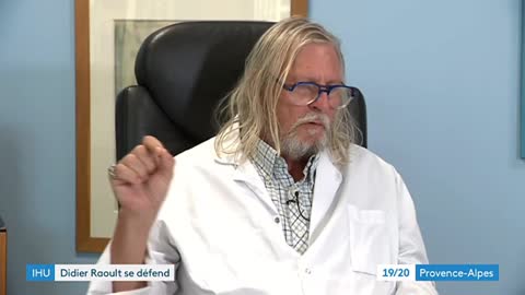 Didier Raoult s'emporte et recadre un journaliste de France 3