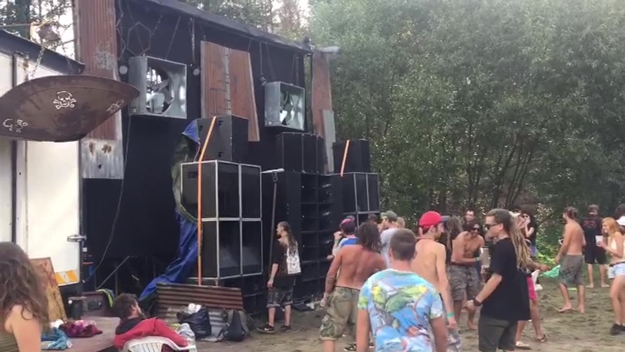 Czech party in the woods