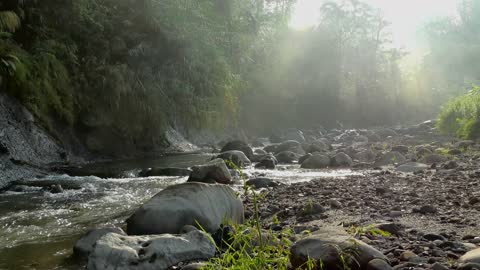 sound of the river