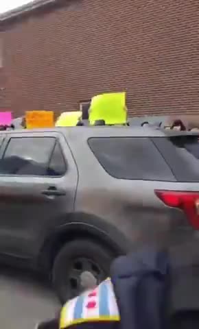 CHICAGO: THE WAY BRIGHTON PARK RESIDENTS RAN OUT THE ALDERWOMAN THIS MORNING BECAUSE THEY REFUSE TO