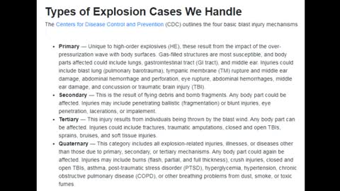 Attorneys For Explosion Accident