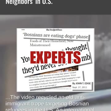 Fact Check: Video Does NOT Show Dog Being Spit-Roasted By 'Bosnian Neighbors' in U.S.