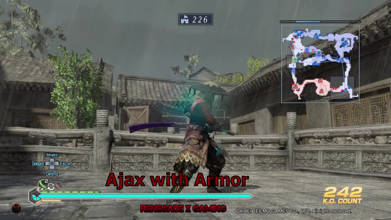 The Crimson Samurai | DW8E CAW Backstory - Ajax