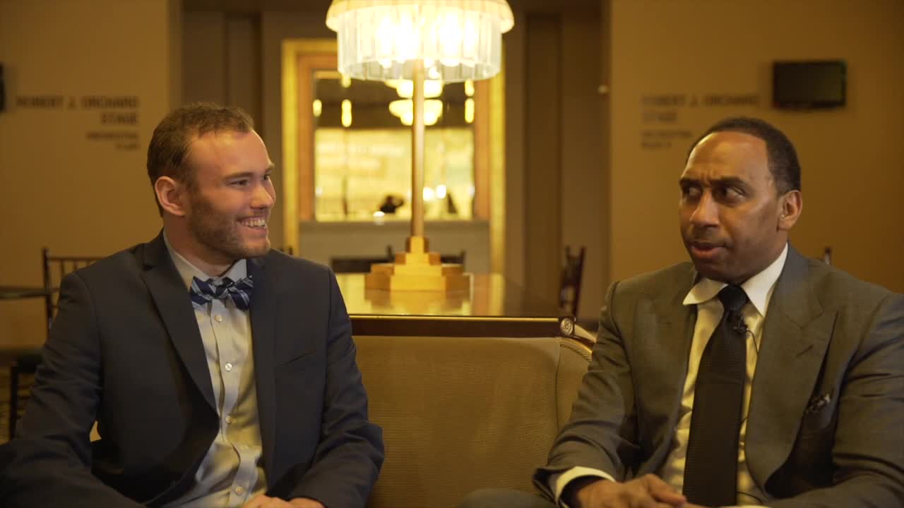 Jack Aylmer Sits Down With Stephen A. Smith