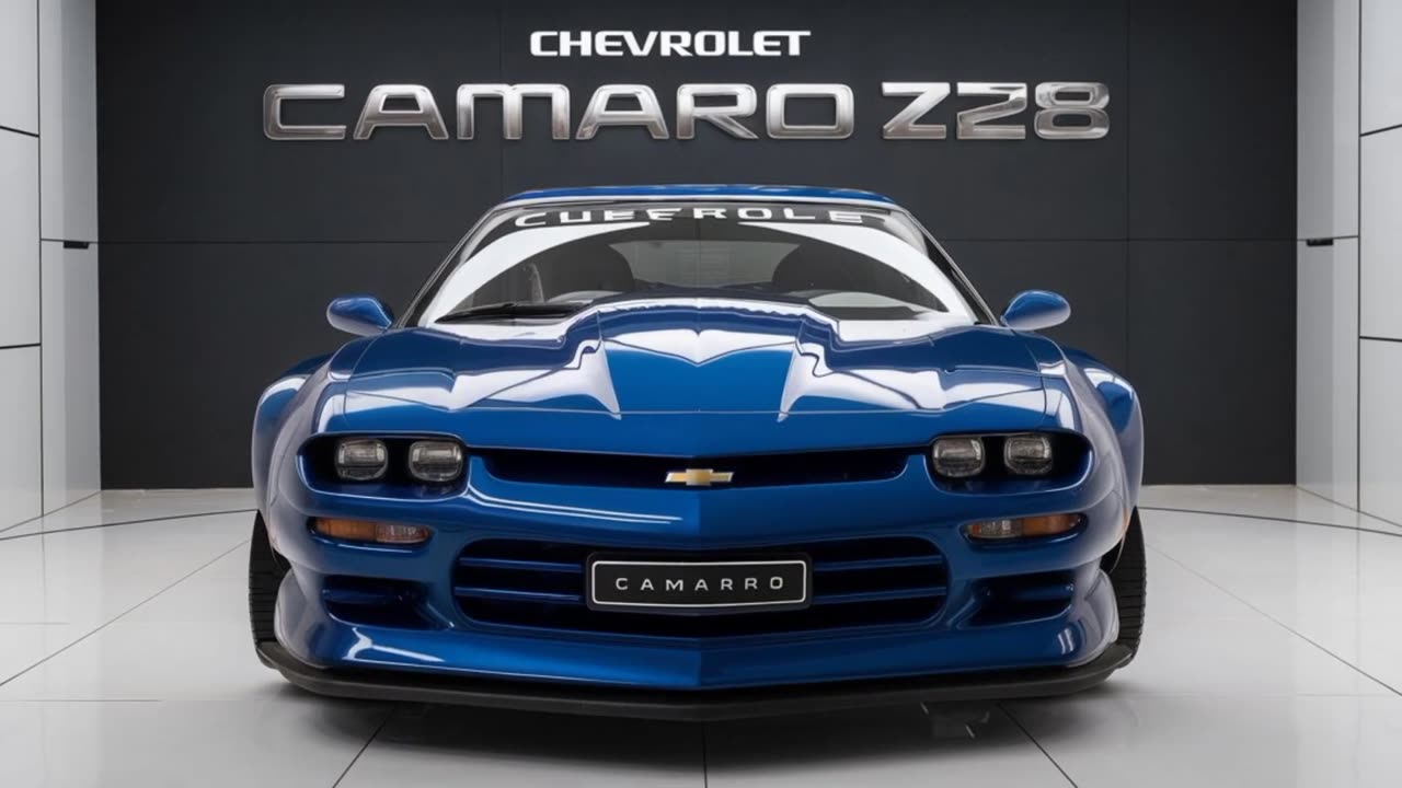 2025 Chevrolet Camaro Z28: The Ultimate American Muscle Car Revealed!