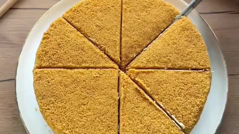 Honey cheesecake