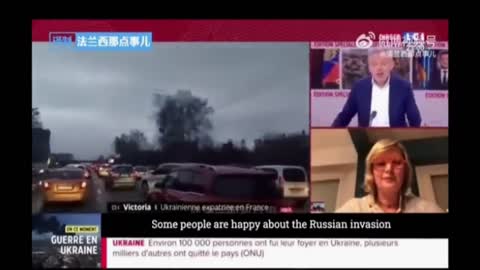 Ukrainian Women Leaves French News Show In Uproar