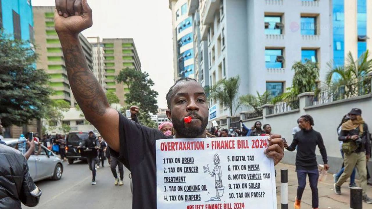 New faces of protest - Kenya's Gen Z anti-tax revolutionaries