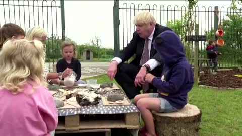 Johnson cracks a joke ahead of G7 summit