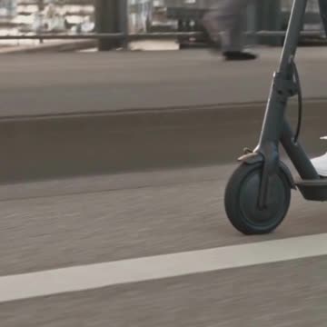 Avoid riding on wet or slippery surfaces.