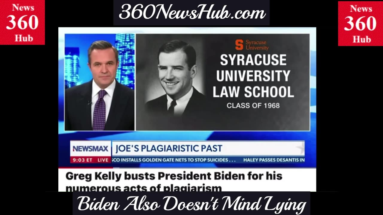 2024 Biden's Historic Plagiarism