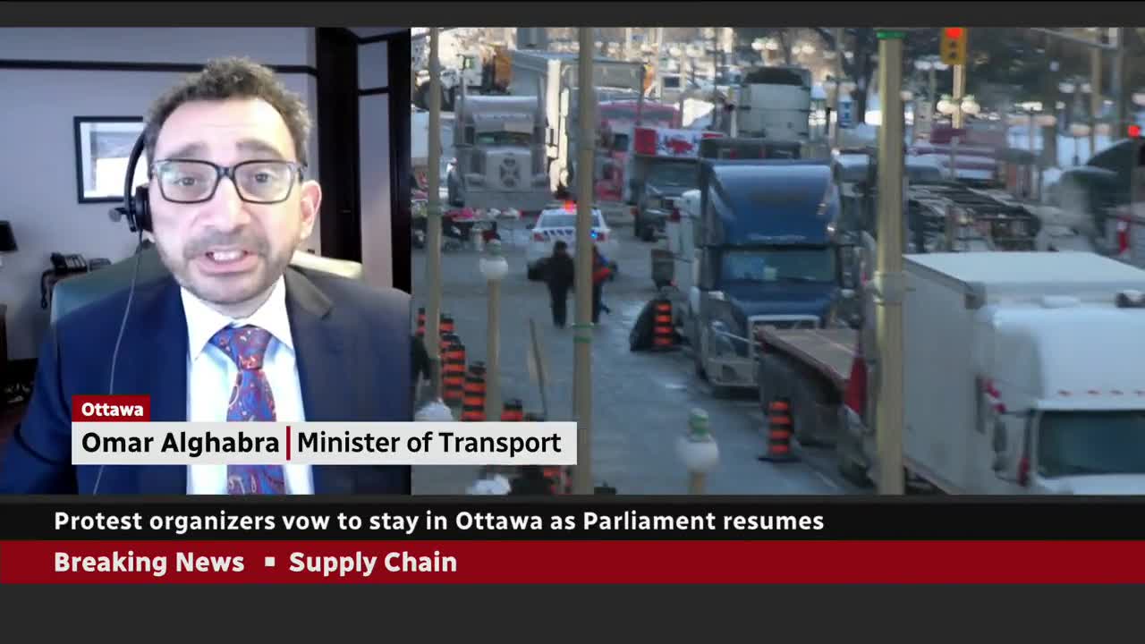 Canada's Transport Minister wants Truckers to go home