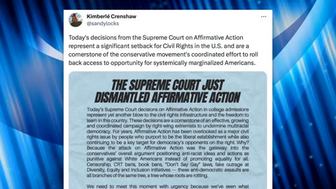 Justice Jackson Torches SCOTUS' Affirmative Action Ruling in Scathing Dissent