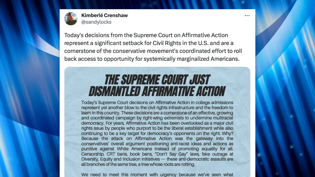 Justice Jackson Torches SCOTUS' Affirmative Action Ruling in Scathing Dissent